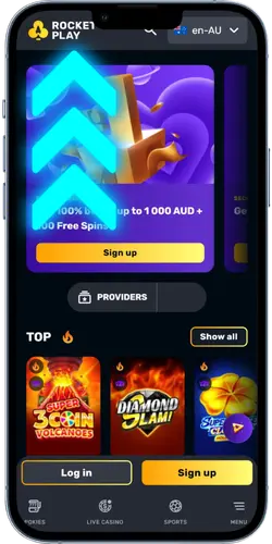 RocketPlay Casino site