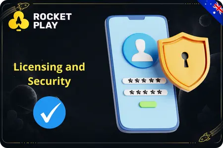 Rocket Play Casino AU licensing and security
